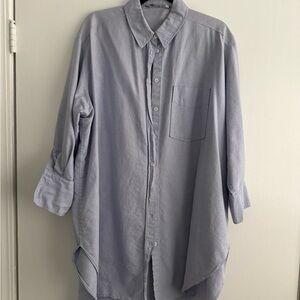 Men's Light Blue Casual Shirt